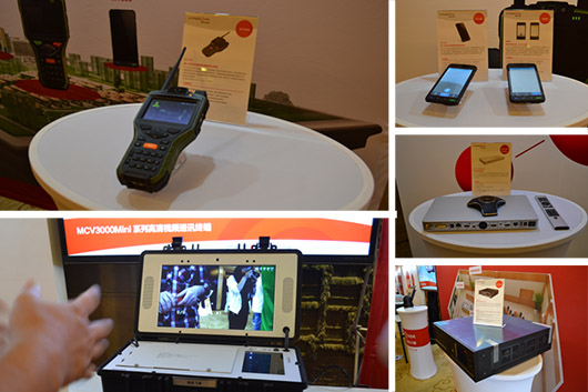 捷視飛通全國巡展北京站現場產品展示