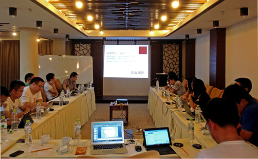 捷視飛通年中總結會